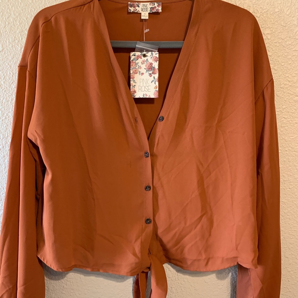 Pink Rose Blouse